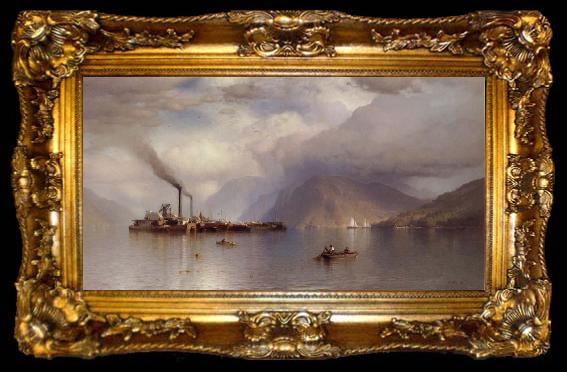 framed  Colman Samuel Storm King on the Hudson, ta009-2